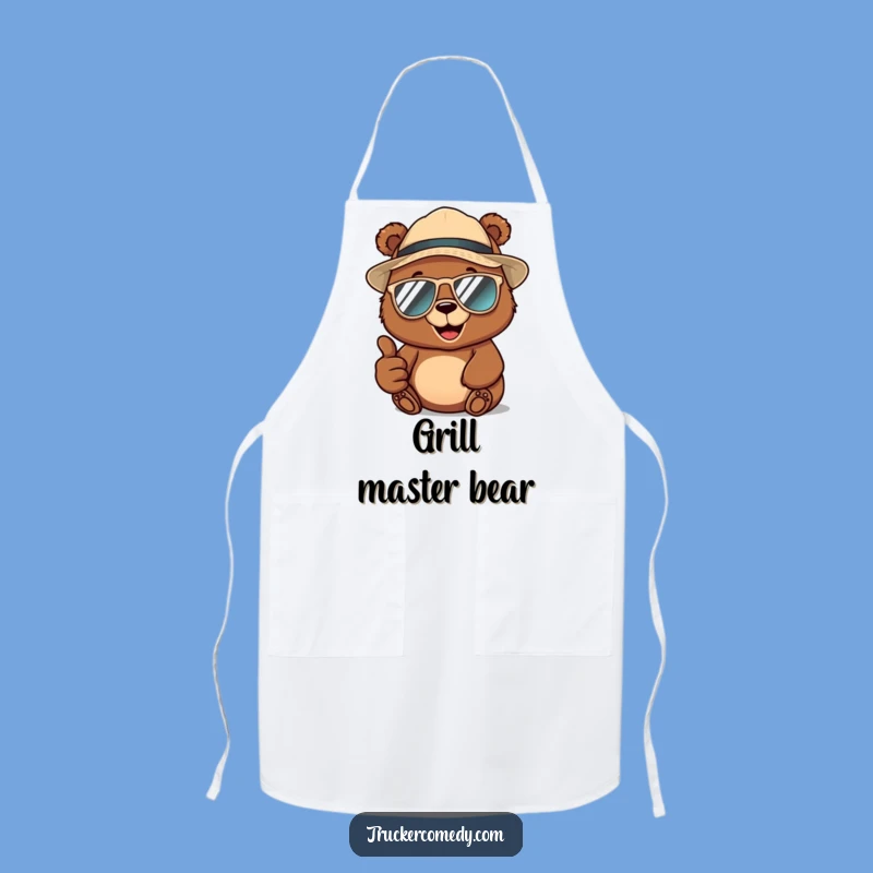 Cook with Confidence: Funny Bear Apron, A Hilarious Funny Gift
