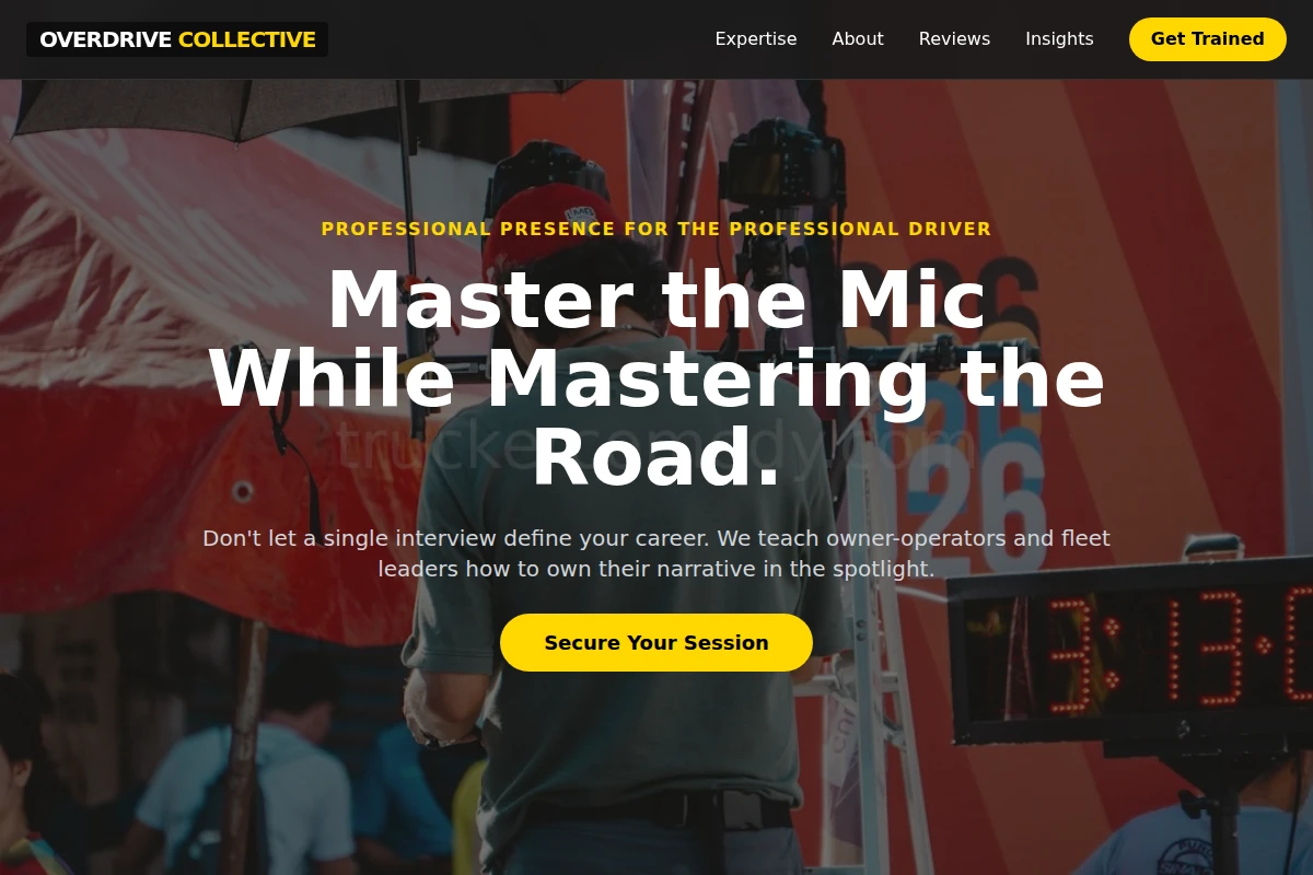 trucker Media Training