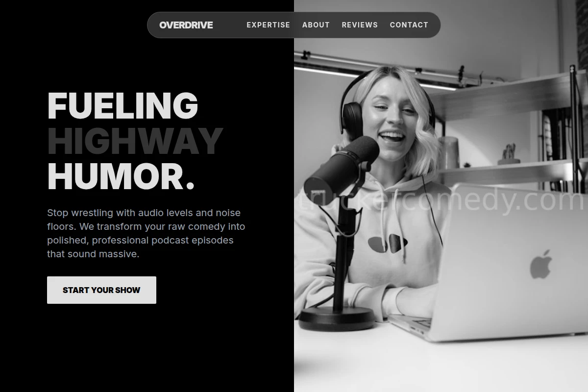 dashboard Podcast Production