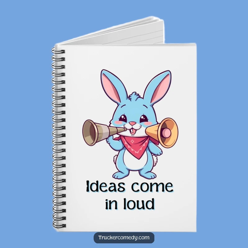 Funny Bunny Air Horn Notebook: Jot Down Your Hilarious Ideas!